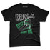 Spizike-Pine-Green-Black-Anthracite-NastyJamz-Premium-T-Shirt-Match-Kream-Sneaker