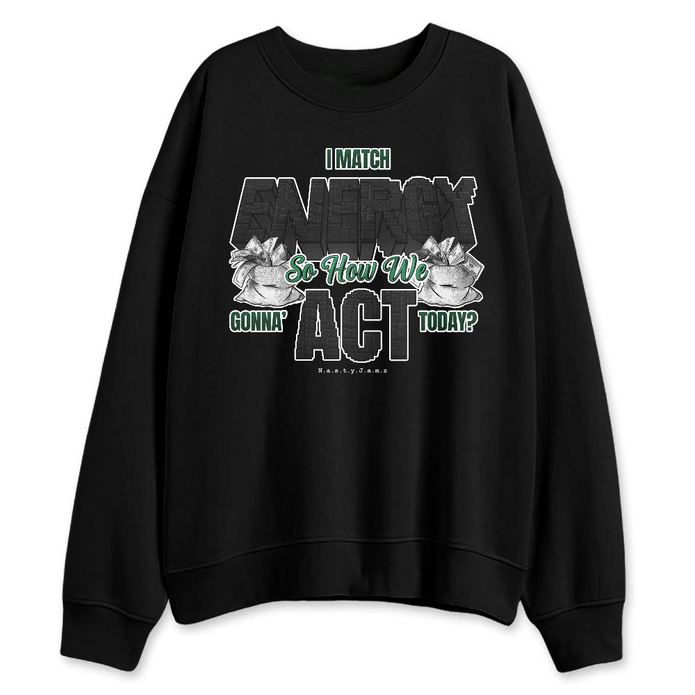 Spizike-Pine-Green-Black-Anthracite-NastyJamz-Sweatshirt-Match-Match-My-Energy-Toy