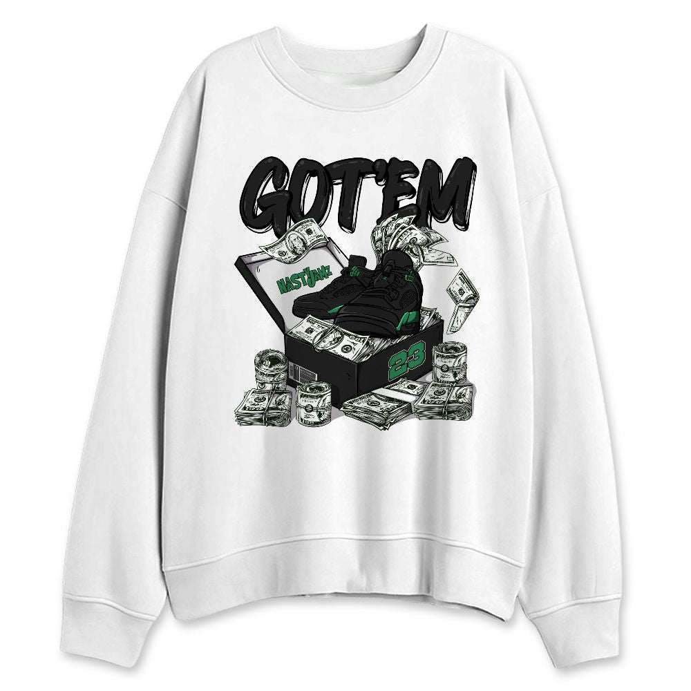 Spizike-Pine-Green-Black-Anthracite-NastyJamz-Sweatshirt-Match-Dollar-Sneaker-Box