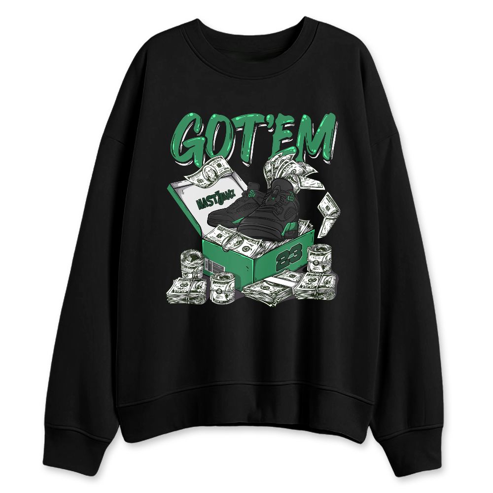 Spizike-Pine-Green-Black-Anthracite-NastyJamz-Sweatshirt-Match-Dollar-Sneaker-Box