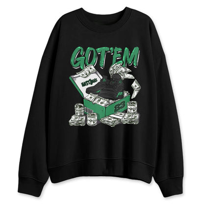 Spizike-Pine-Green-Black-Anthracite-NastyJamz-Sweatshirt-Match-Dollar-Sneaker-Box