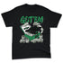 Spizike-Pine-Green-Black-Anthracite-NastyJamz-Premium-T-Shirt-Match-Dollar-Sneaker-Box