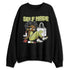 Luminous-Green-5s-NastyJamz-Sweatshirt-Match-Sneaker-Girl-Selfmade
