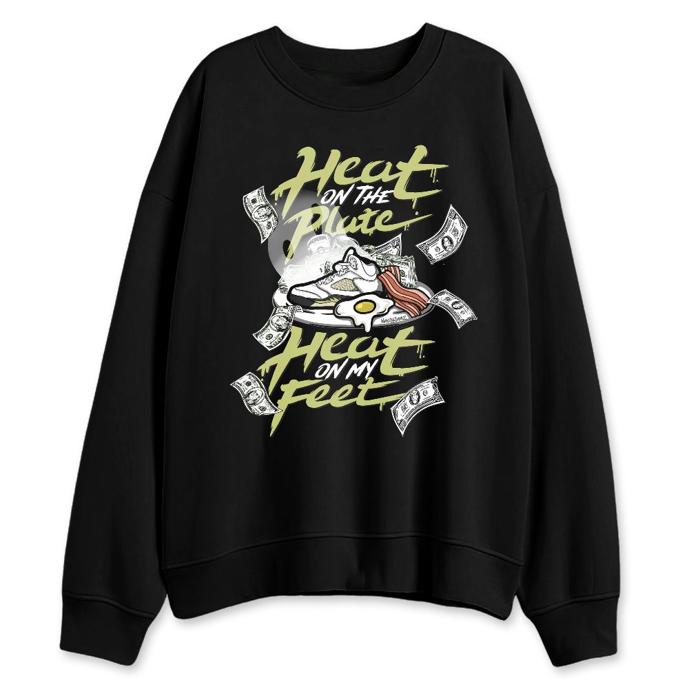 Luminous-Green-5s-NastyJamz-Sweatshirt-Match-Sneaker-Breakfast