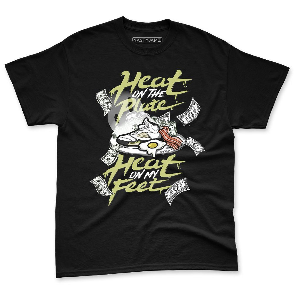 Luminous-Green-5s-NastyJamz-Premium-T-Shirt-Match-Sneaker-Breakfast