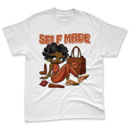 AM-Waffle-Racer-Orange-NastyJamz-Premium-T-Shirt-Match-Sneaker-Girl-Selfmade