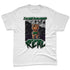 Spizike-Pine-Green-Black-Anthracite-NastyJamz-Premium-T-Shirt-Match-BER-Damaged-But-Real