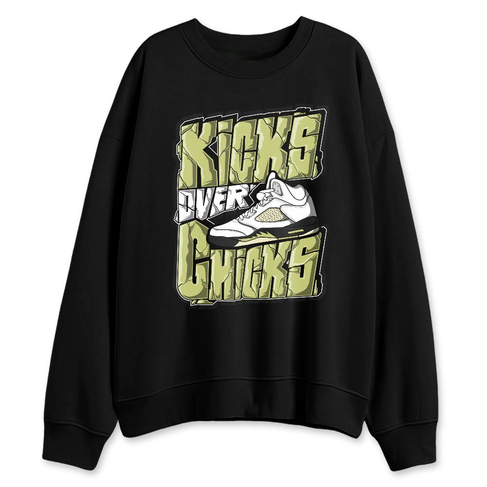 Luminous-Green-5s-NastyJamz-Sweatshirt-Match-Kicks-Over-Chicks
