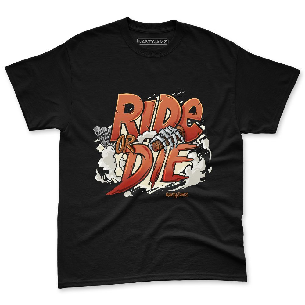 AM-Waffle-Racer-Orange-NastyJamz-Premium-T-Shirt-Match-Ride-Or-Die