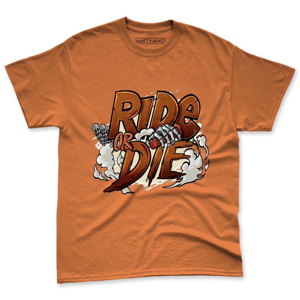 AM-Waffle-Racer-Orange-NastyJamz-Premium-T-Shirt-Match-Ride-Or-Die