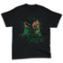 Spizike-Pine-Green-Black-Anthracite-NastyJamz-Premium-T-Shirt-Match-Sneaker-Girl-Nail