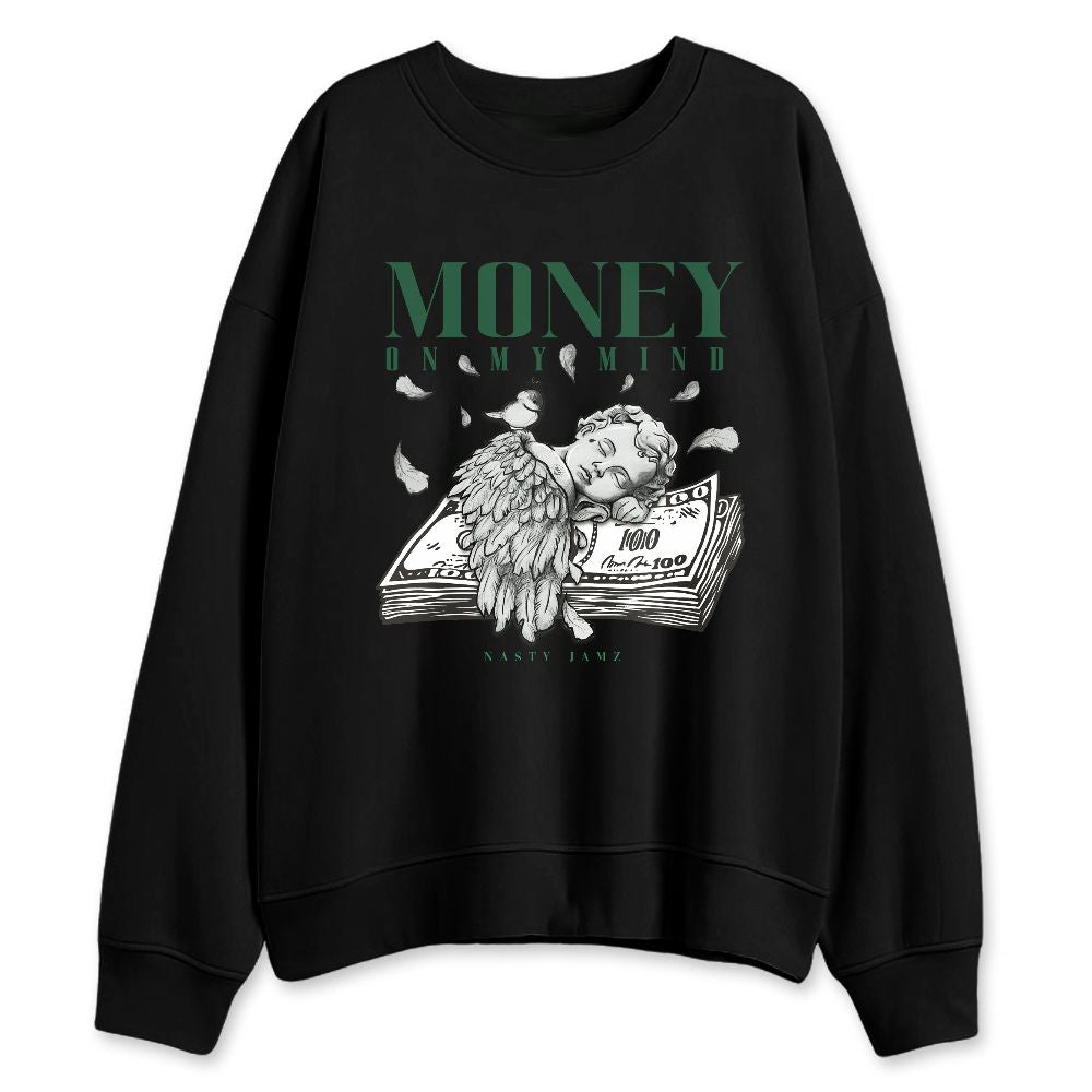 Spizike-Pine-Green-Black-Anthracite-NastyJamz-Sweatshirt-Match-Money-On-My-Mind-Angel