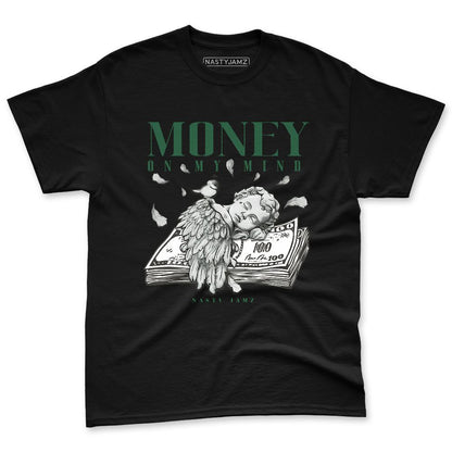 Spizike-Pine-Green-Black-Anthracite-NastyJamz-Premium-T-Shirt-Match-Money-On-My-Mind-Angel