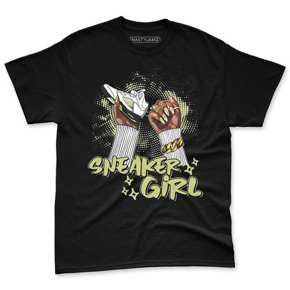 Luminous-Green-5s-NastyJamz-Premium-T-Shirt-Match-Sneaker-Girl-Nail