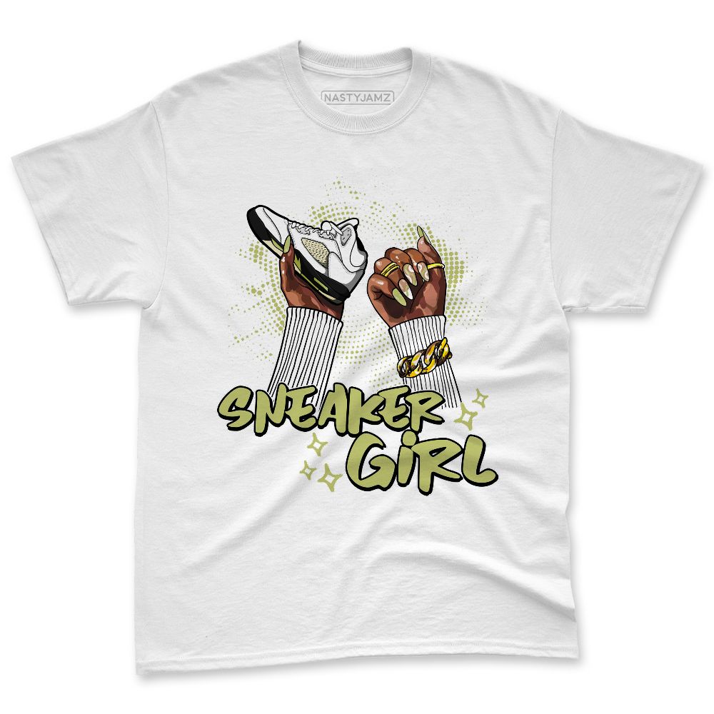 Luminous-Green-5s-NastyJamz-Premium-T-Shirt-Match-Sneaker-Girl-Nail