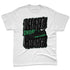Spizike-Pine-Green-Black-Anthracite-NastyJamz-Premium-T-Shirt-Match-Kicks-Over-Chicks
