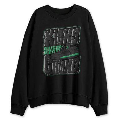 Spizike-Pine-Green-Black-Anthracite-NastyJamz-Sweatshirt-Match-Kicks-Over-Chicks