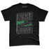 Spizike-Pine-Green-Black-Anthracite-NastyJamz-Premium-T-Shirt-Match-Kicks-Over-Chicks