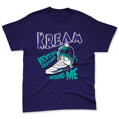 Grape-5s-NastyJamz-Premium-T-Shirt-Match-Kream-Sneaker