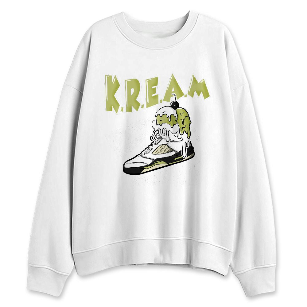 Luminous-Green-5s-NastyJamz-Sweatshirt-Match-Kream-Sneaker