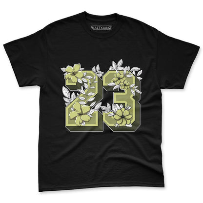 Luminous-Green-5s-NastyJamz-Premium-T-Shirt-Match-23-Floral