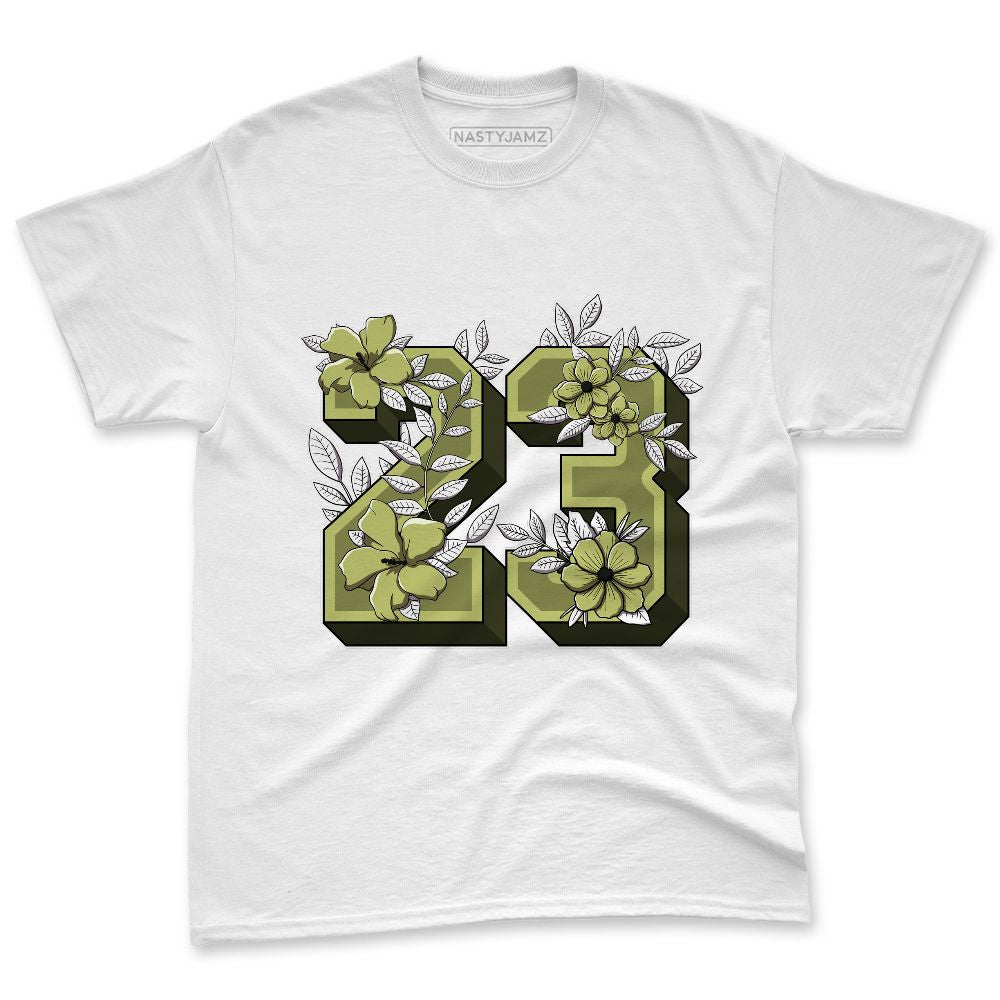 Luminous-Green-5s-NastyJamz-Premium-T-Shirt-Match-23-Floral