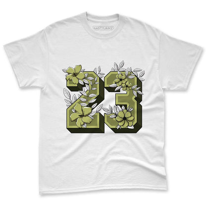 Luminous-Green-5s-NastyJamz-Premium-T-Shirt-Match-23-Floral