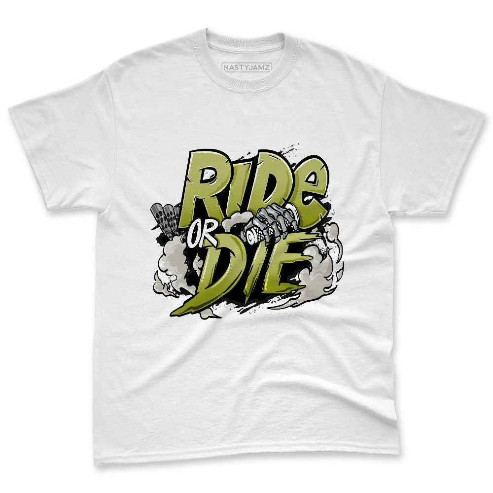 Luminous-Green-5s-NastyJamz-Premium-T-Shirt-Match-Ride-Or-Die