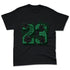 Spizike-Pine-Green-Black-Anthracite-NastyJamz-Premium-T-Shirt-Match-23-Floral