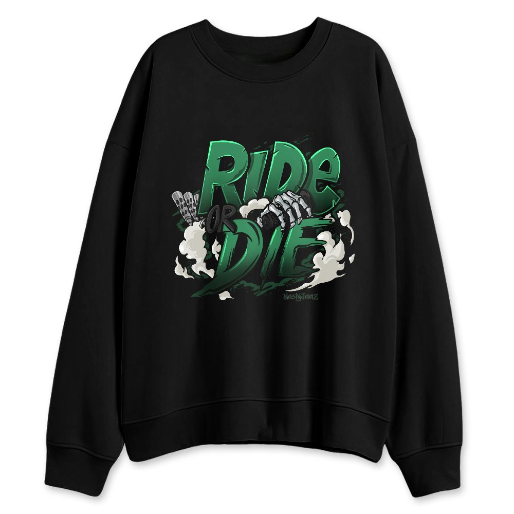 Spizike-Pine-Green-Black-Anthracite-NastyJamz-Sweatshirt-Match-Ride-Or-Die