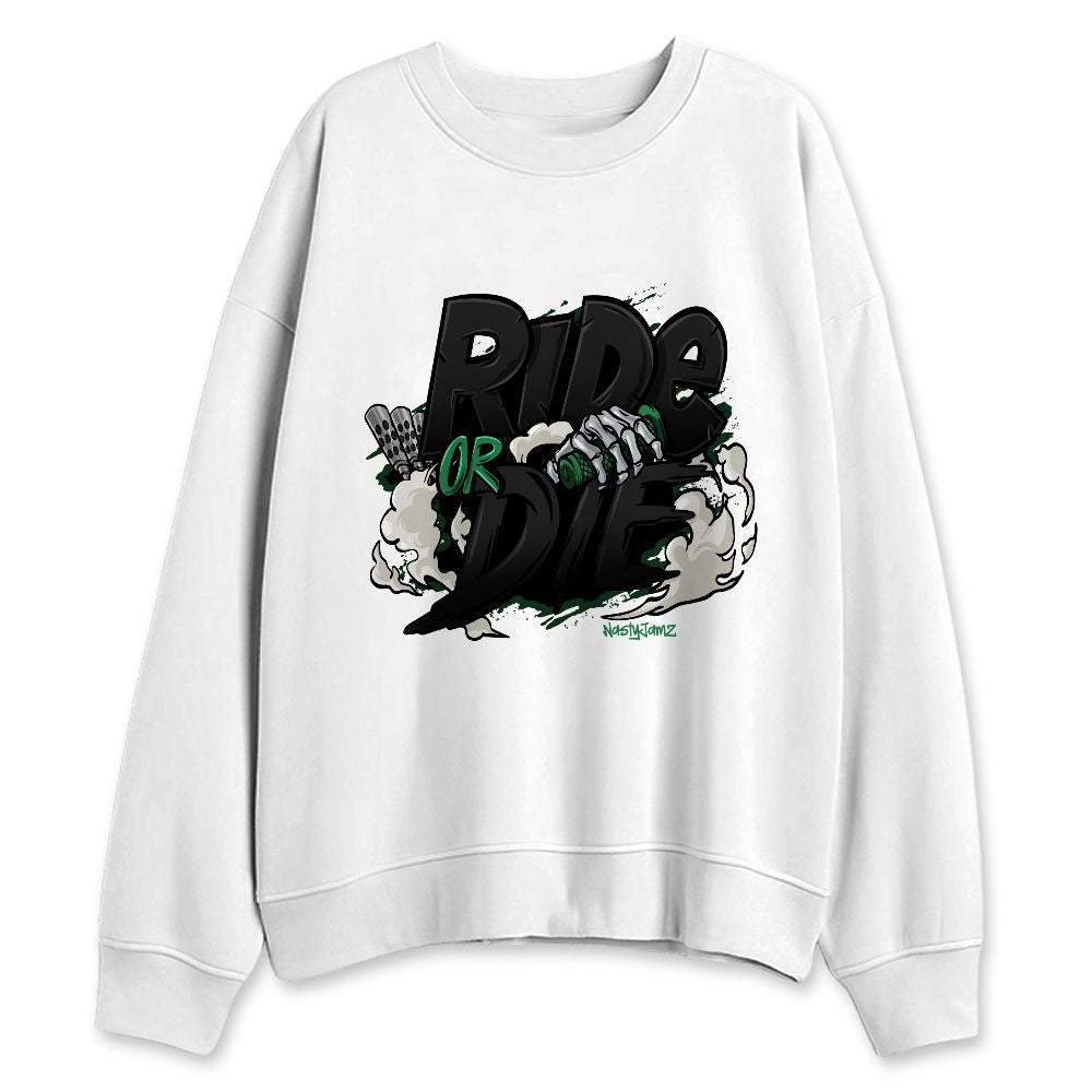 Spizike-Pine-Green-Black-Anthracite-NastyJamz-Sweatshirt-Match-Ride-Or-Die