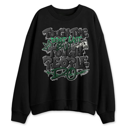 Spizike-Pine-Green-Black-Anthracite-NastyJamz-Sweatshirt-Match-Tough-People-Never-Fall