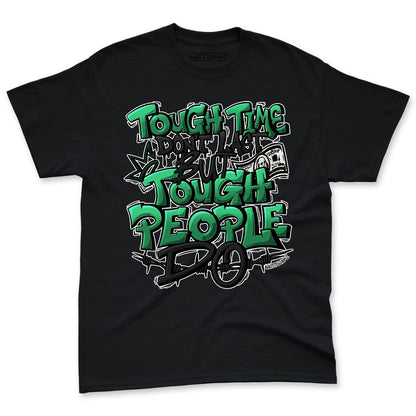 Spizike-Pine-Green-Black-Anthracite-NastyJamz-Premium-T-Shirt-Match-Tough-People-Never-Fall
