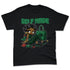 Spizike-Pine-Green-Black-Anthracite-NastyJamz-Premium-T-Shirt-Match-Sneaker-Girl-Selfmade