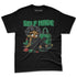 Spizike-Pine-Green-Black-Anthracite-NastyJamz-Premium-T-Shirt-Match-Sneaker-Girl-Selfmade