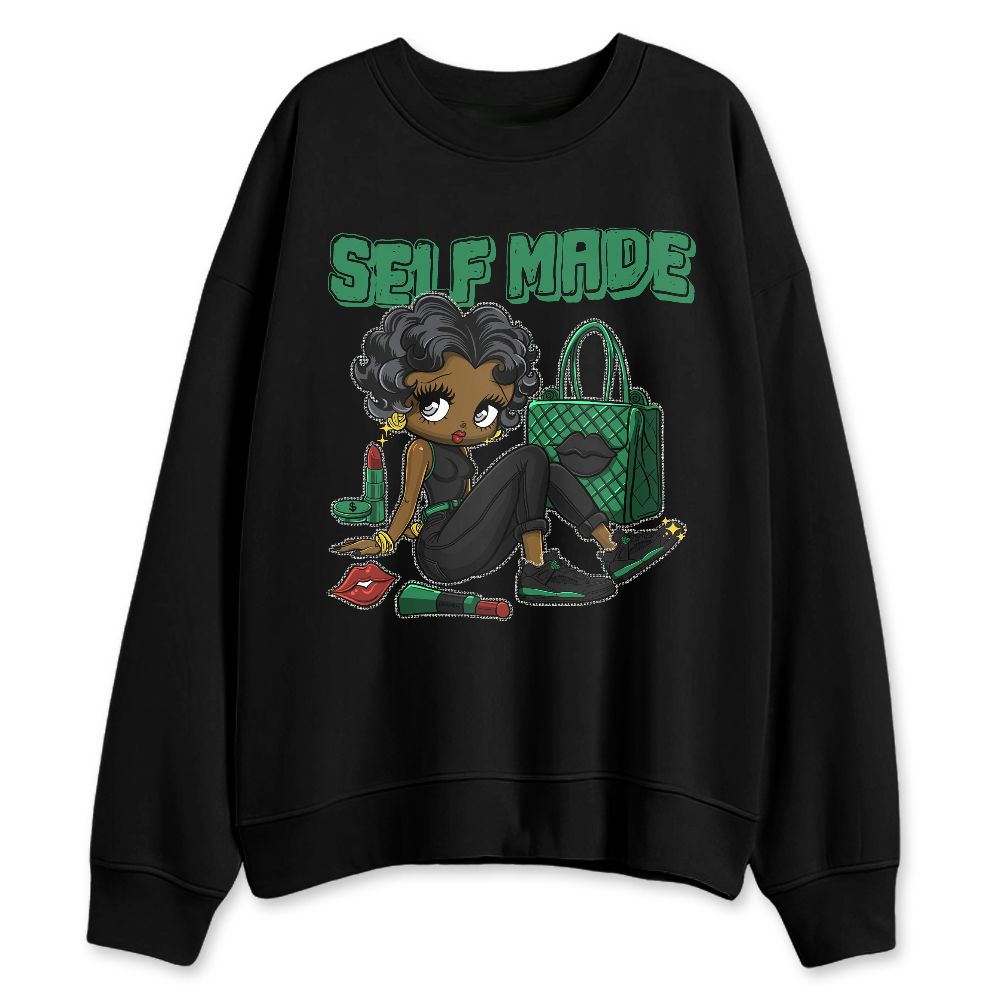 Spizike-Pine-Green-Black-Anthracite-NastyJamz-Sweatshirt-Match-Sneaker-Girl-Selfmade