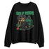Spizike-Pine-Green-Black-Anthracite-NastyJamz-Sweatshirt-Match-Sneaker-Girl-Selfmade