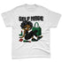 Spizike-Pine-Green-Black-Anthracite-NastyJamz-Premium-T-Shirt-Match-Sneaker-Girl-Selfmade