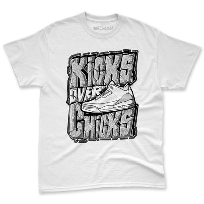 Pure-Money-3s-NastyJamz-Premium-T-Shirt-Match-Kicks-Over-Chicks