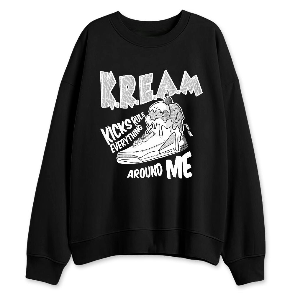 Pure-Money-3s-NastyJamz-Sweatshirt-Match-Kream-Sneaker