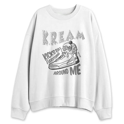 Pure-Money-3s-NastyJamz-Sweatshirt-Match-Kream-Sneaker