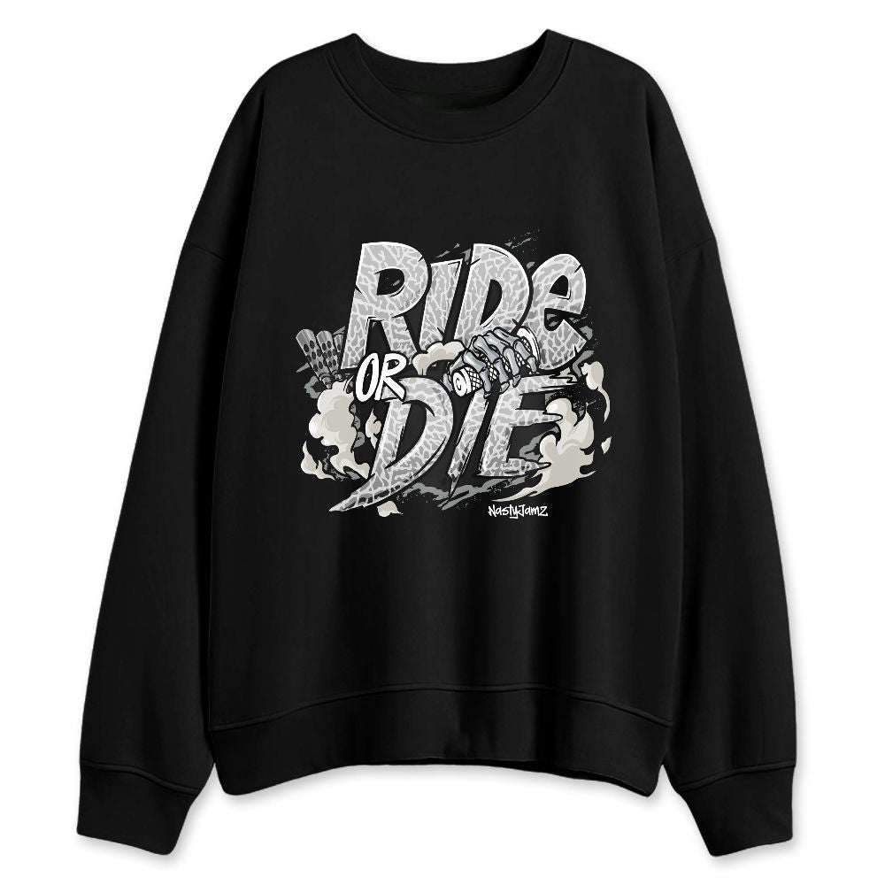 Pure-Money-3s-NastyJamz-Sweatshirt-Match-Ride-Or-Die