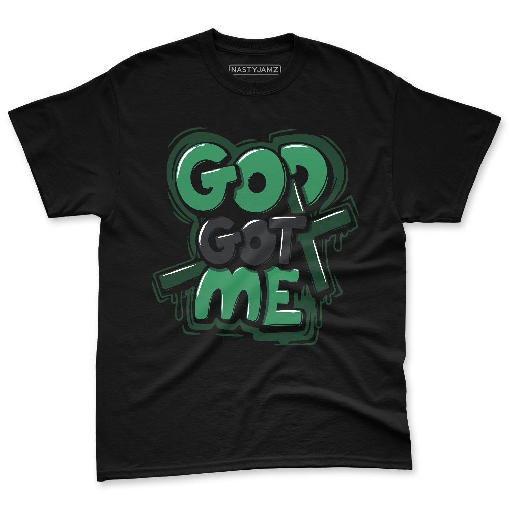 Spizike-Pine-Green-Black-Anthracite-NastyJamz-Premium-T-Shirt-Match-God-Got-Me
