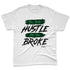 Spizike-Pine-Green-Black-Anthracite-NastyJamz-Premium-T-Shirt-Match-Like-You-Broke-Minimal