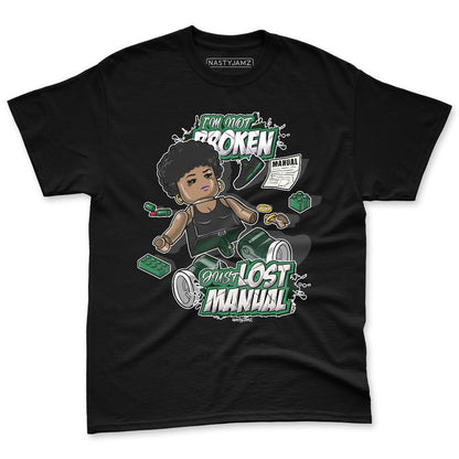 Spizike-Pine-Green-Black-Anthracite-NastyJamz-Premium-T-Shirt-Match-Not-Broken-Toy