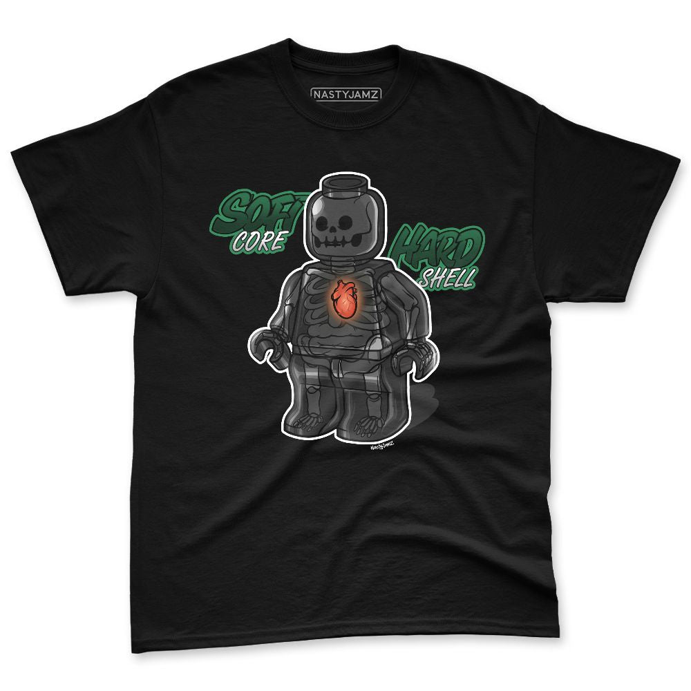 Spizike-Pine-Green-Black-Anthracite-NastyJamz-Premium-T-Shirt-Match-Glowing-Heart-Inside