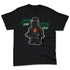 Spizike-Pine-Green-Black-Anthracite-NastyJamz-Premium-T-Shirt-Match-Glowing-Heart-Inside
