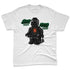 Spizike-Pine-Green-Black-Anthracite-NastyJamz-Premium-T-Shirt-Match-Glowing-Heart-Inside