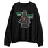 Spizike-Pine-Green-Black-Anthracite-NastyJamz-Sweatshirt-Match-Glowing-Heart-Inside