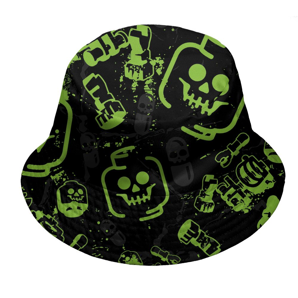 Air-Foamposite-One-Black-Volt-NastyJamz-Bucket-Hat-Match-Glowing-Heart-Inside-3D-All-Over-Print